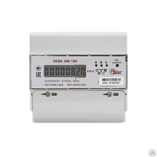 Счетчик электроэнергии ЦЭ-6803В 1 3ф 10-100А 230В 