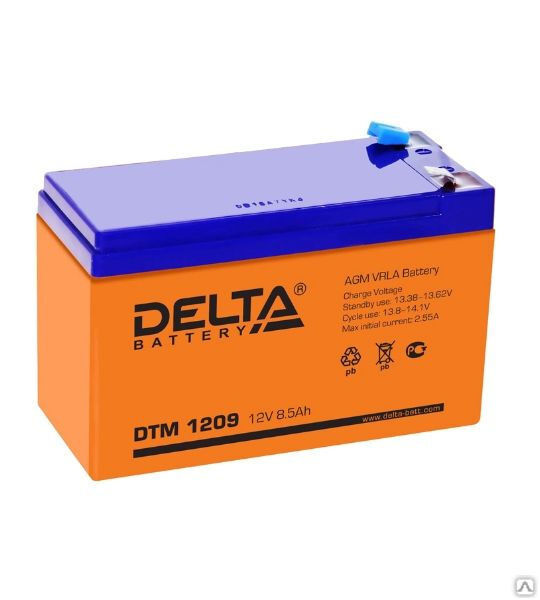 Аккумуляторная батарея Delta DTM 1209 AGM