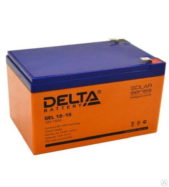 Аккумуляторная батарея Delta GEL 12- 15