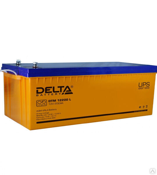 Аккумуляторная батарея Delta DTM 12200 L AGM