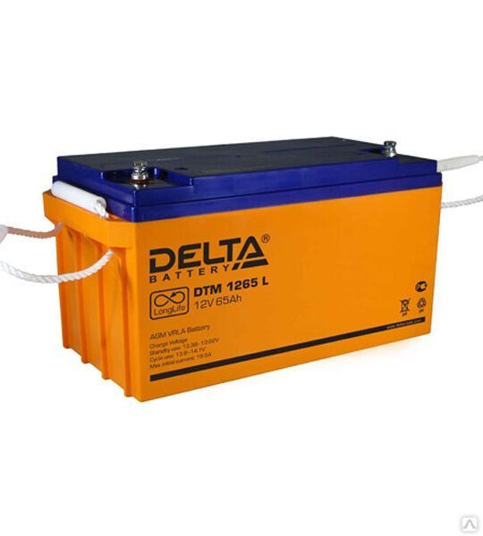 Аккумуляторная батарея Delta DTM 1265 L AGM