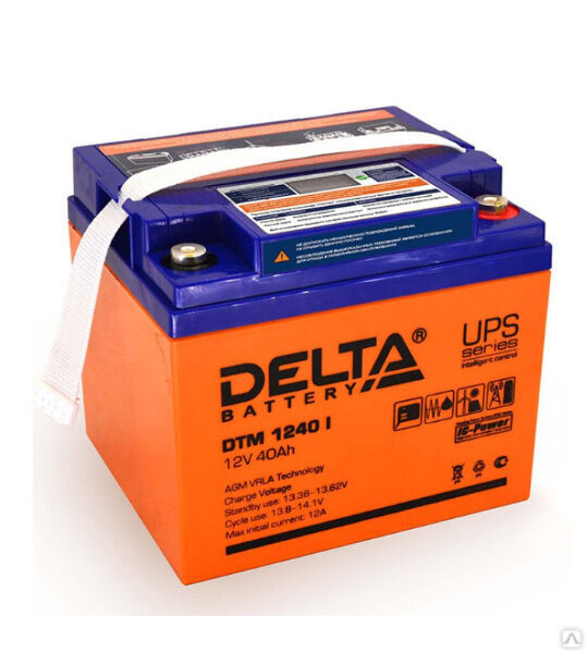 Аккумуляторная батарея Delta DTM 1240 I AGM