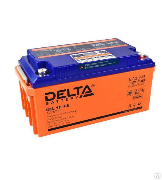 Аккумуляторная батарея Delta GEL 12- 65