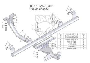 Фаркоп на Chevrolet Niva цены и каталог | Купить и установить ТСУ Шевроле Нива в Краснодаре