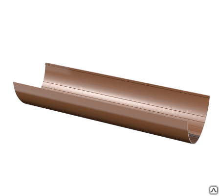 Желоб водосточный пластиковый коричневый 3 м ТехноНиколь