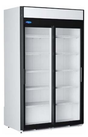 Холодильный шкаф МХМ Капри 1,12СК Купе ступенчатый