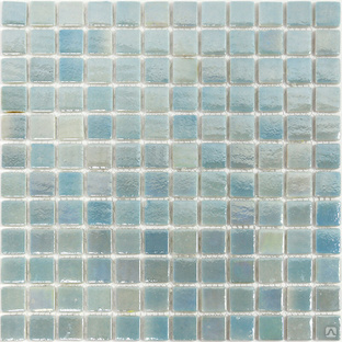 Мозаика стеклянная STP-GN005 голубой, зеленый, аквамарин, поверхность глянцевая полированная NATURAL Steppa #1