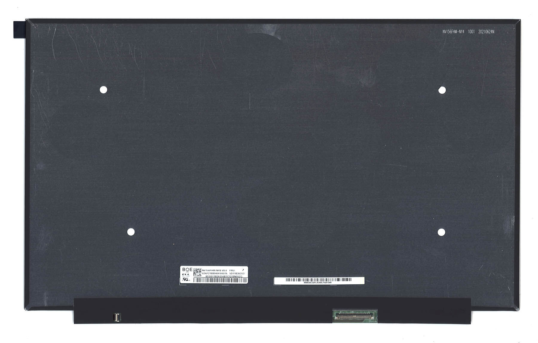 Матрица для ноутбука 15.6 1920x1080 40pin eDp Slim HADS NV156FHM-NY8 Matte 165Hz