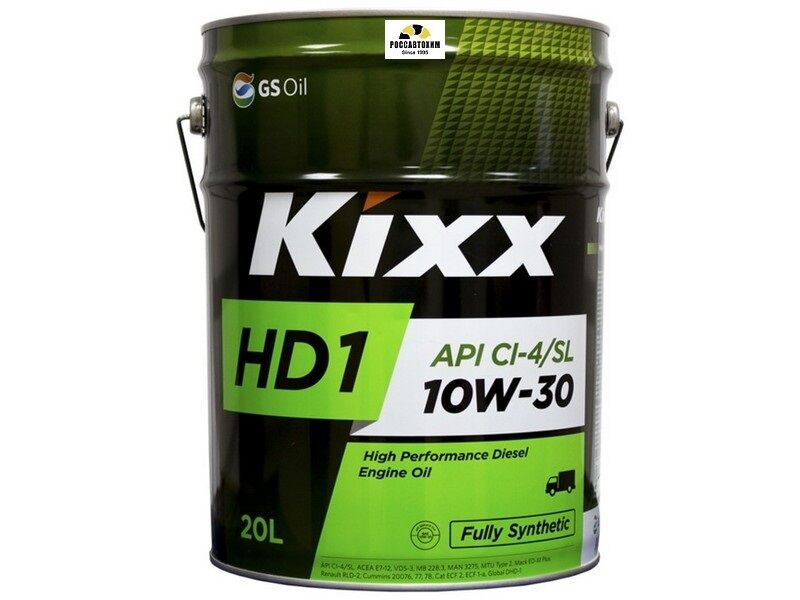 Масло моторное KIXX HD1 CI-4 10W-30 (D1) /20л