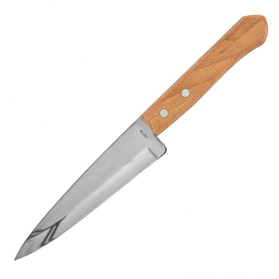 Нож поварской 240 мм, лезвие 130 мм, деревянная рукоятка Hausman