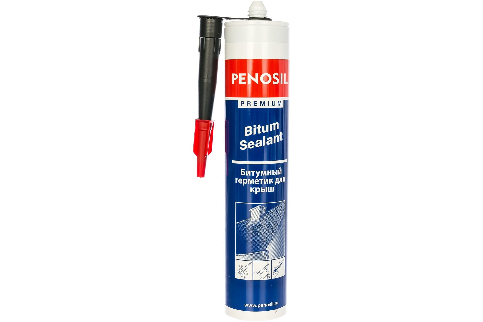 Герметик битумный для крыши Penosil Bitum 310 ml (12/1440 шт)