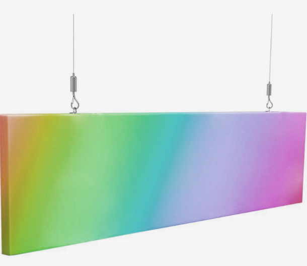 Панель акустическая Акустилайн Baffle Color 2,4м x 1,2 м х 40 мм Прямоугольник 2,88 м2