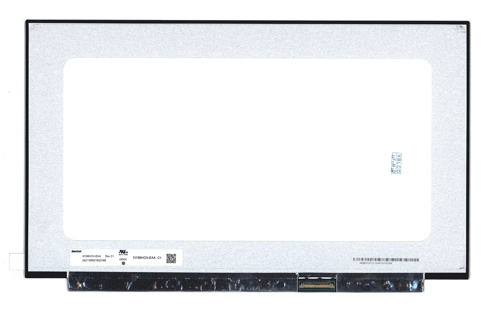 Матрица для ноутбука 15.6 1920x1080 40pin eDp AAS N156HCN-EAA Touch Matte 60Hz