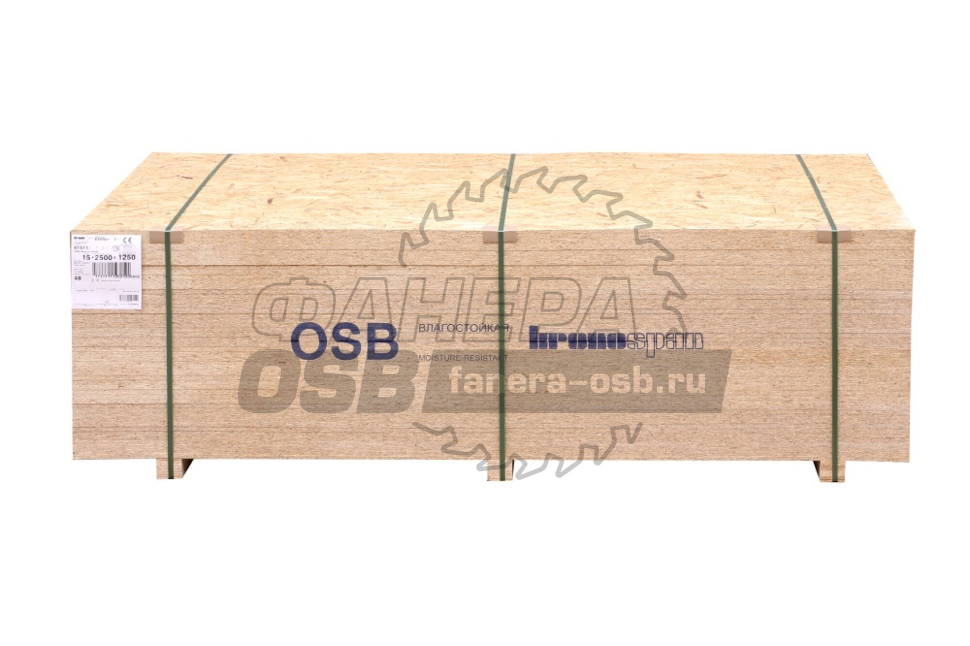 OSB 3 15 мм 1250х2500 мм Kronospan (Кроношпан) (1 лист), цена в Москве от  компании Волга-Дон