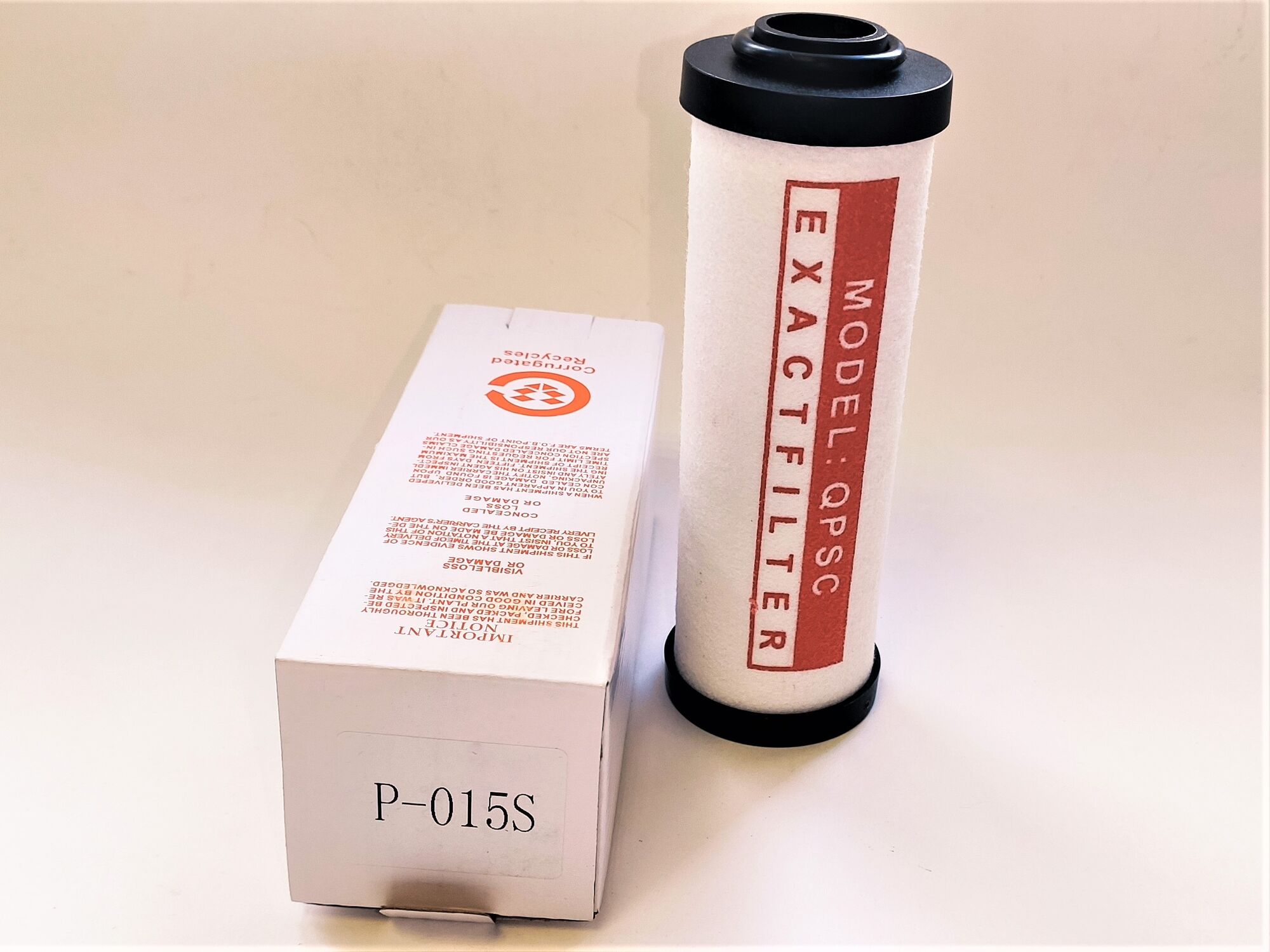 Фильтр осушитель для воздушного компрессора P-015-S, 0,01 мкм