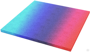 Панель акустическая Саундек Color f1/25 0,290 м x 0,290 м х 25 мм квадрат, 0,084 м2 для панно 