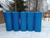 Ёмкость для воды пластиковая овально-вертикальная 1000 л синяя Aquaplast #6