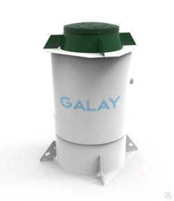 Очистное сооружение Galay 5 песчаный фильтр и лампа УФ 1220х1220х2398 мм 