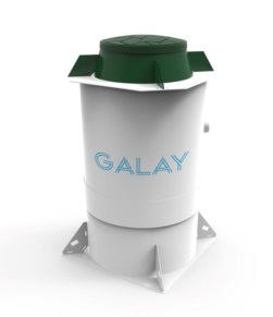 Очистное сооружение Galay 5 песчаный фильтр и лампа УФ 1220х1220х2398 мм