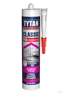 Клей монтажный Tytan Professional Classic Fix 310мл прозрачный 
