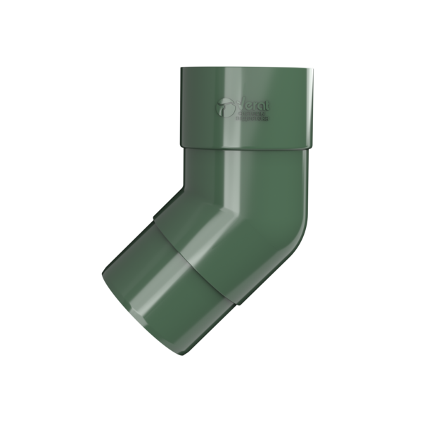 Колено трубы 135˚ VERAT зеленый