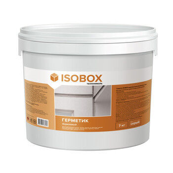Герметик Isobox Акриловый для межпанельных швов белый, 7 кг