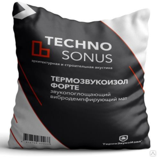Мат для звукоизоляции ТермоЗвукоИзол Форте (5м х 1,5м х 12мм) 7,5м2 TECHNO SONUS #1
