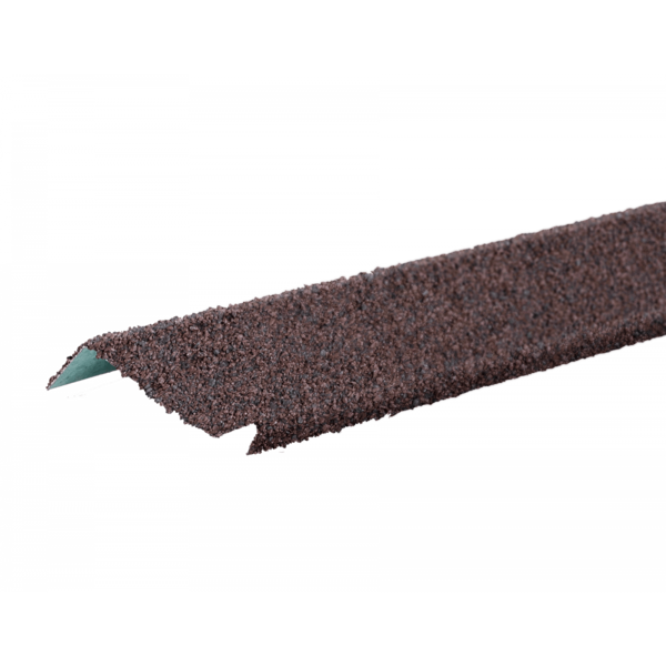 Планка примыкания с гранулятом, коричневый (20*45*15*10мм), ТЕХНОНИКОЛЬ