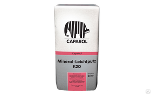 Штукатурка декоративная CAPAROL на минеральной основе Capatect Mineral-Leichtputz K20 