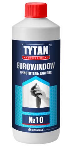 Очиститель для пвх №10 950 мл 10870 TYTAN Professional EUROWINDOW