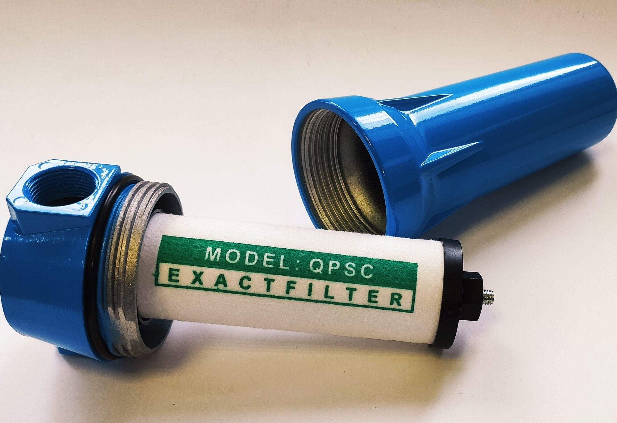 Магистральный фильтр средней степени очистки сжатого воздуха P-015-S для компрессора