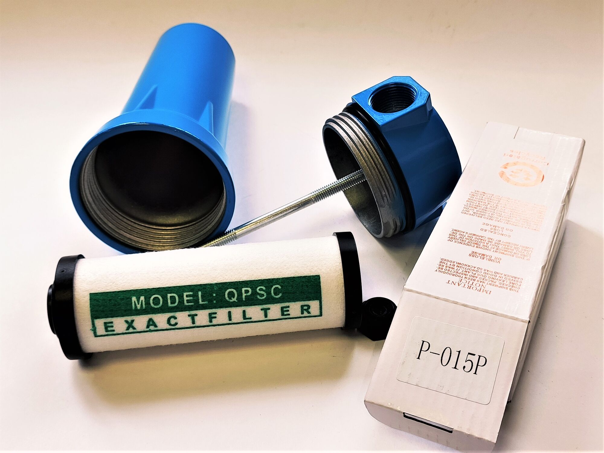 Фильтр сепаратор для очистки сжатого воздуха P-015-S компрессора