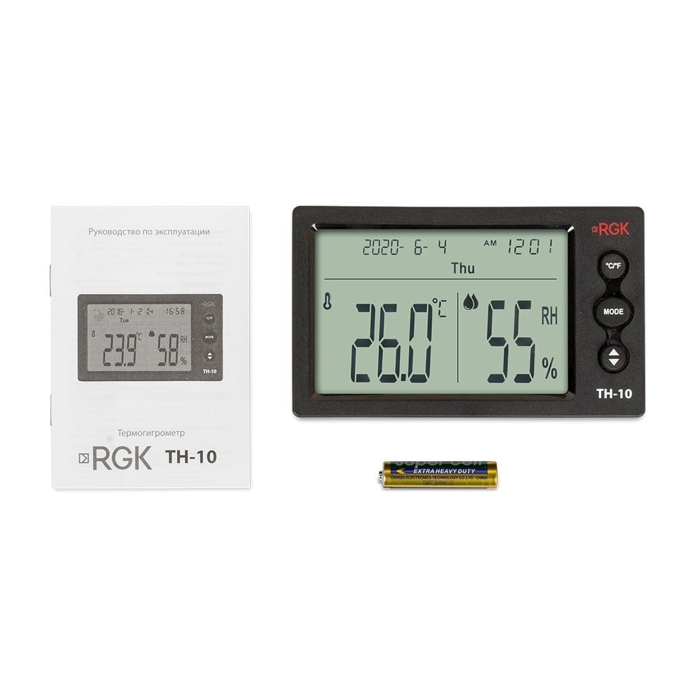 Термогигрометр RGK TH-10 1