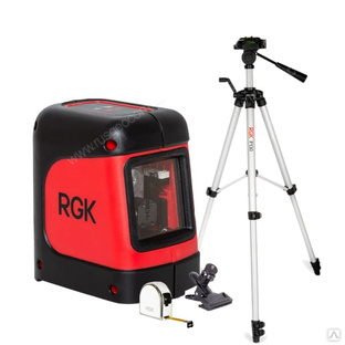 Комплект: лазерный уровень RGK ML-11 + штатив RGK F130 рулетка RGK RM3 #1