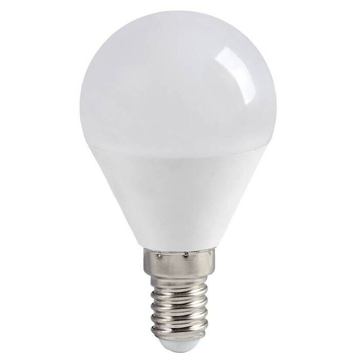 Лампа светодиодная ECO G45 E14 шар 5 Вт 230 В 3000 К IEK