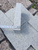 Брусчатка гранитная, тротуарная плитка из натурального камня сера 100*200*40мм (Мансуровская) пиленная, Термо #8