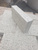Брусчатка гранитная, тротуарная плитка из натурального камня сера 100*200*40мм (Мансуровская) пиленная, Термо #11