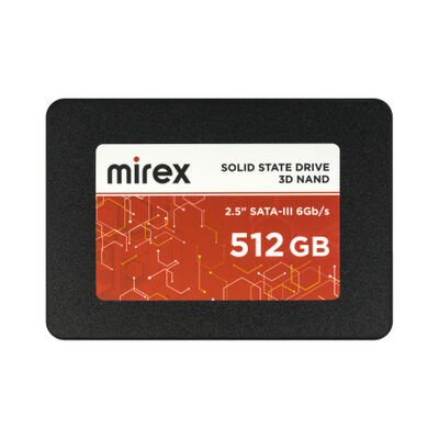 Накопитель SSD 2.5" Mirex 512GB SATA-III