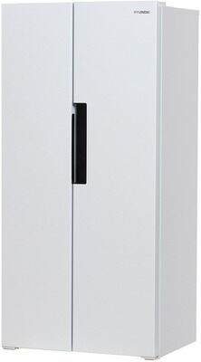 Холодильник Side by Side Hyundai CS4502F белый