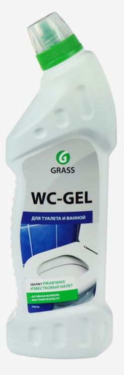 Средство моющее Grass WC-gel Professional кислотное для уборки сантехники 750мл