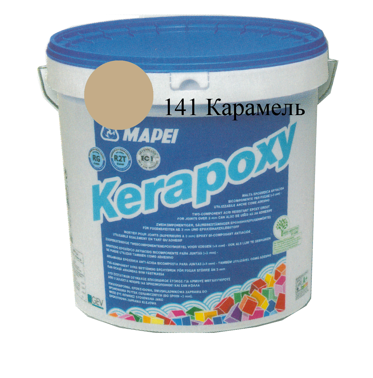 Затирка Мапей Kerapoxy 2 кг 141 Карамель