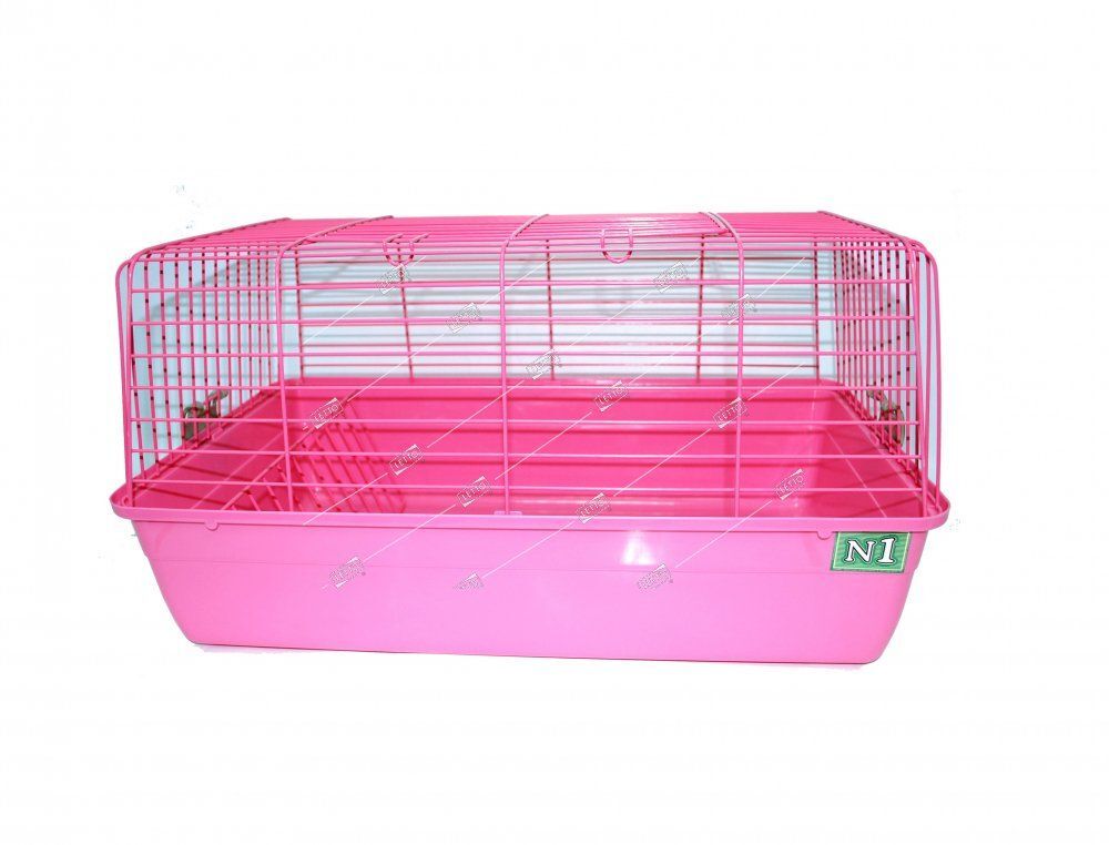 Клетка для кролика в комплекте кормушка для сена 60*36*32 см, №1 ДКкR1
