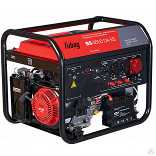 Генератор бензиновый Fubag BS 8500 DA ES с электростартером и коннектором автоматики 