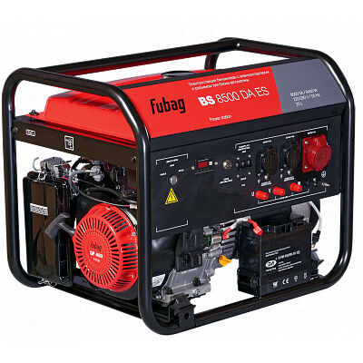 Генератор бензиновый Fubag BS 8500 DA ES с электростартером и коннектором автоматики