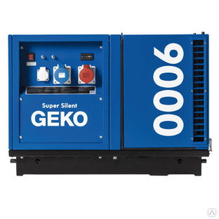 Бензиновый генератор Geko 9000 ED AA/SEBA SS в кожухе, электростартер 