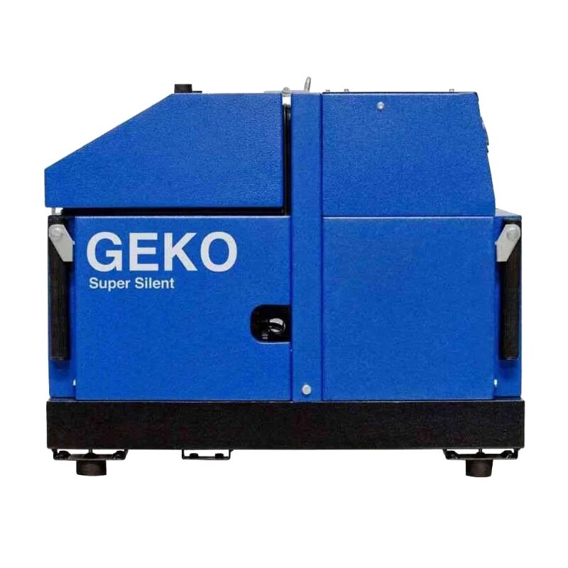 Бензиновый генератор Geko 5411 ED AA/HHBA SS в кожухе, ручной стартер