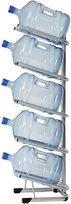 Стеллаж для хранения воды HotFrost для 5 бутылей металл серебристый 251000502 451885