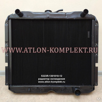 Радиатор Газель-3302 с ЗМЗ и Cummins медный 3302-1301.010-33 3-х рядный ...