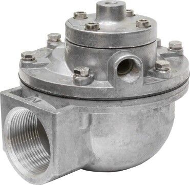 Клапан импульсный SPV-Q-45P (с пневмоуправлением от внешнего клапана) G 1 1/2", Ду 47 мм
