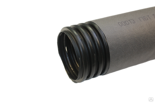 Труба дренажная гофрированная SN4 DN 110 мм с фильтром с перфорацией #1
